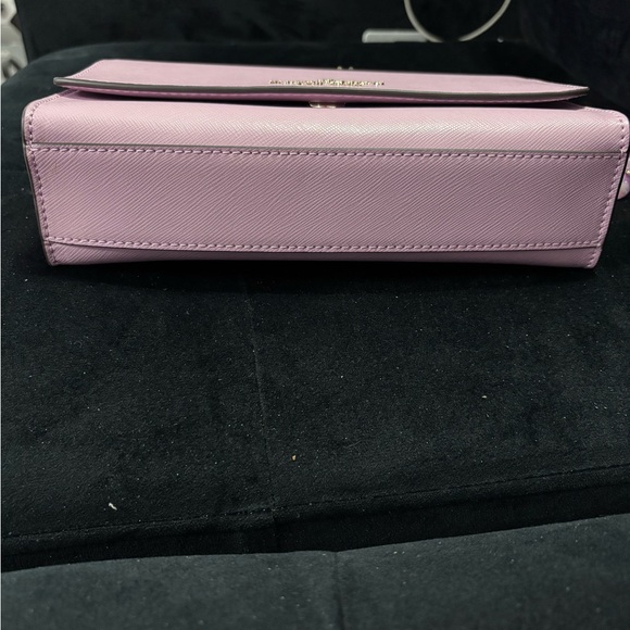 kate spade Carson Light Pink Leather Crossbody with Gold Chain - Picture 5 of 10